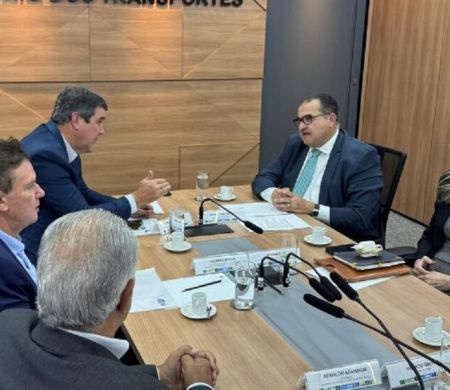 Em Brasília, Riedel discute obras federais para impulsionar logística 