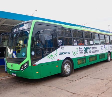 Capital testa ônibus com gás natural priorizando eficiência e qualidade