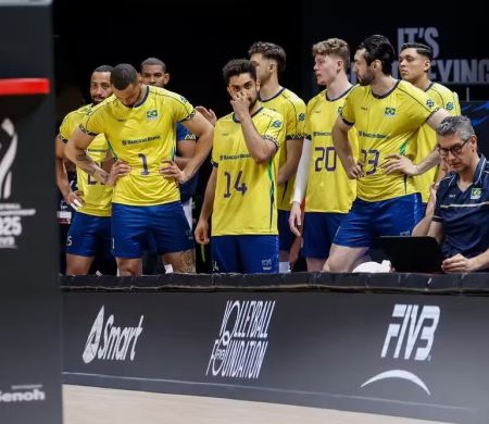 Brasil tem a pior posição na história dos Mundiais de vôlei masculino 