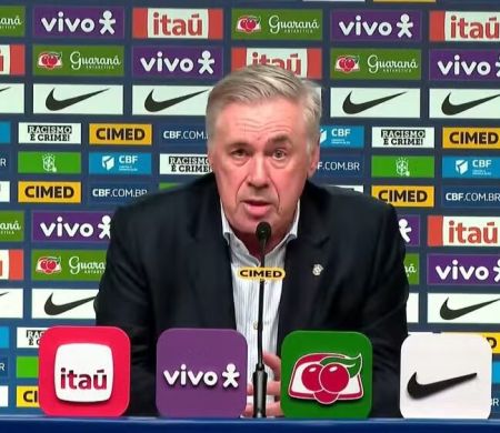 Carlo Ancelotti convoca a Seleção para enfrentar Senegal e Tunísia