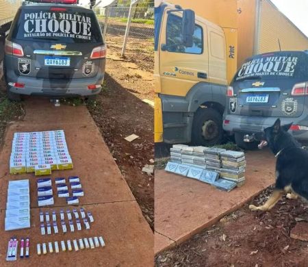 Carga dos Correios é apreendida com canetas emagrecedoras e cocaína