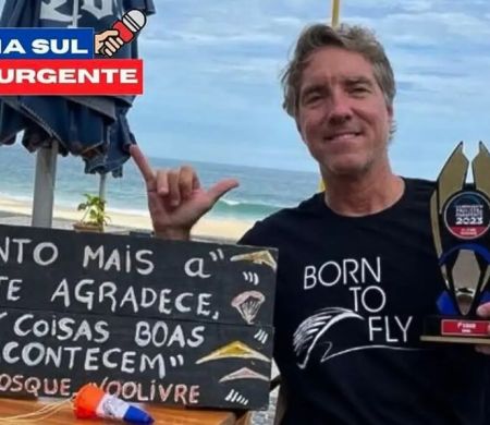 Acidente com asa-delta mata bi-campeão de parapente no Rio