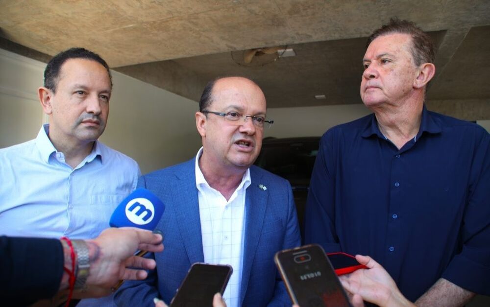 Walter Carneiro Júnior, Barbosinha e Eduardo Rocha. (Foto:  Saul Schramm/Secom)