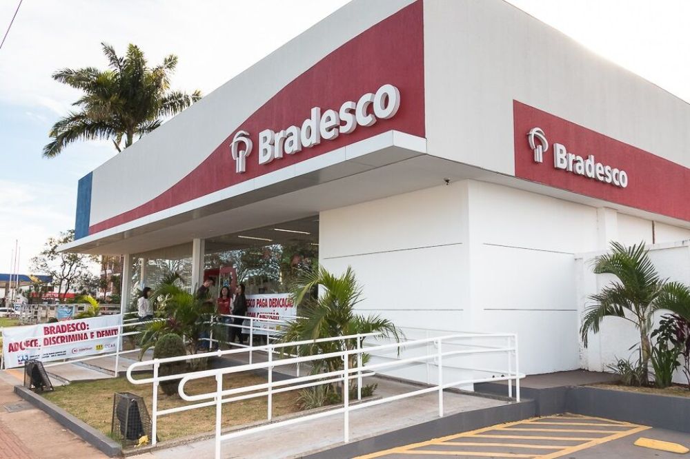 Agência do Bradesco em Campo Grande em foto de arquivo.