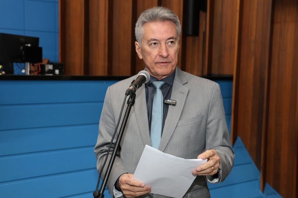 Deputado Roberno Hashioka, autor da proposta. (Foto: Alems)