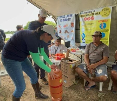 Governo entrega filtros de água a comunidades ribeirinhas do Pantanal