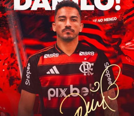 Flamengo anuncia a contratação do lateral direito Danilo