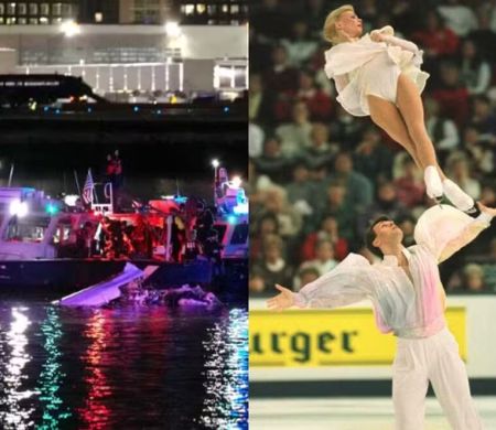 Patinadores artísticos dos EUA estão entre as vítimas de acidente 