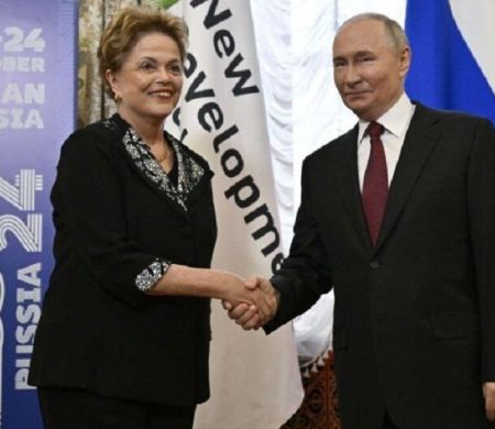 Acordo comunista reelege Dilma para Banco do Brics após aval de Vladimir Putin