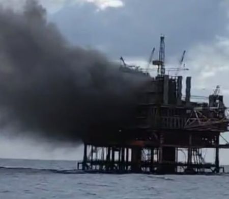 Chega a 14 número de feridos após incêndio em plataforma da Petrobras