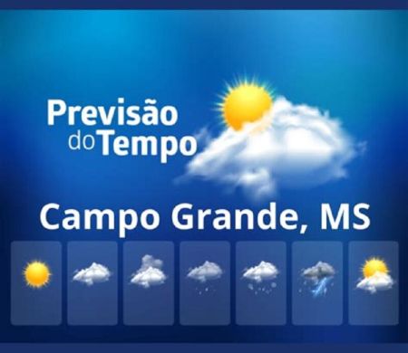 Sábado de tempo firme e calor moderado em Campo Grande e no interior de MS