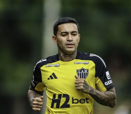 Apresentado, Dudu fala em “sonho realizado” ao vestir camisa do Atlético-MG pela primeira vez