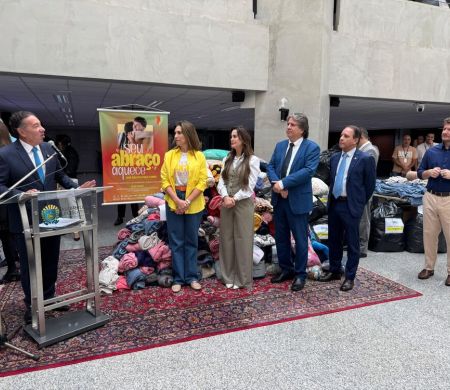 Presidente da Assembleia destaca compromisso com a solidariedade 