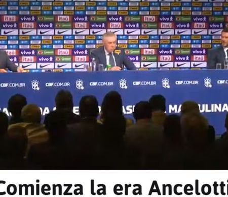 Imprensa internacional repercute chegada de Ancelotti à Seleção