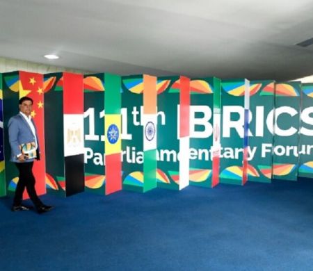 Nelsinho lidera debates no Fórum do Brics e defende integração do sul global