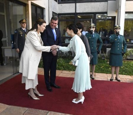Riedel e princesa do Japão estreitam laços em visita ao Estado 