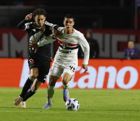 São Paulo perde para o Vasco no Morumbis pela 12ª rodada do Brasileirão