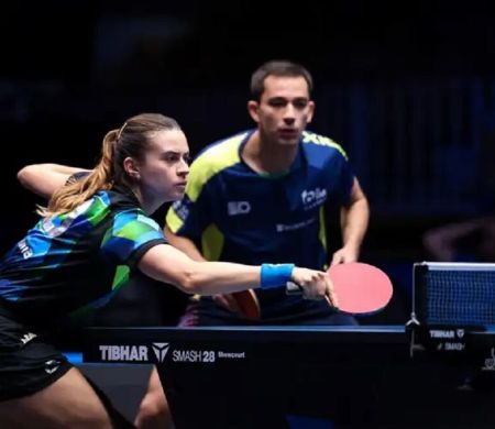 Calderano e Bruna vão à final de torneio na Eslovênia