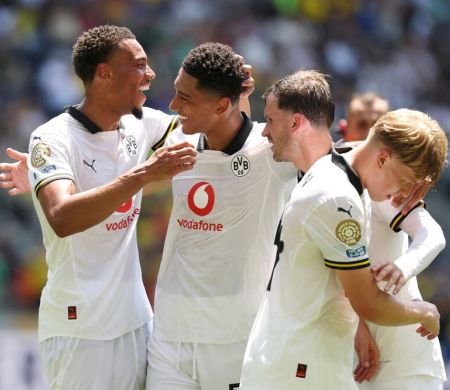 Do grupo do Fluminense, Borussia vira sobre o Mamelodi Sundowns 