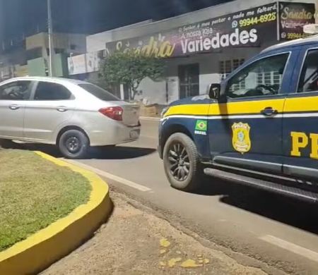Condutor tenta escapar da polícia, mas colide e acaba preso na BR-262