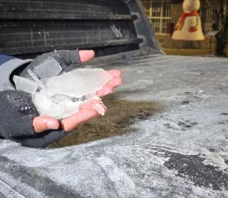 SC registra -5ºC e mais de 10 cidades têm temperaturas negativas