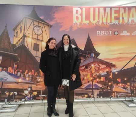 MS marcou presença no encontro de turismo em Blumenau 