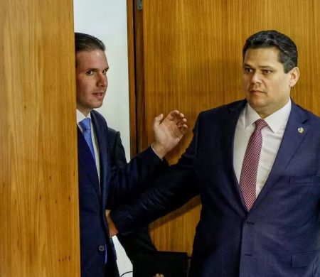 Presidentes da Câmara e do Senado reagem ao tarifaço de Trump