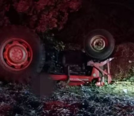 Produtor rural é morto em fazenda de Sidrolândia após trator tombar sobre ele 