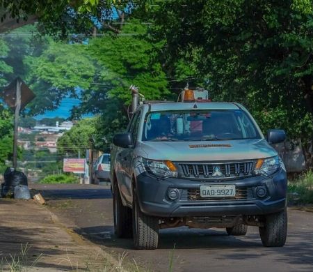 Fumacê está percorrendo quatro bairros da Capital nesta quarta-feira
