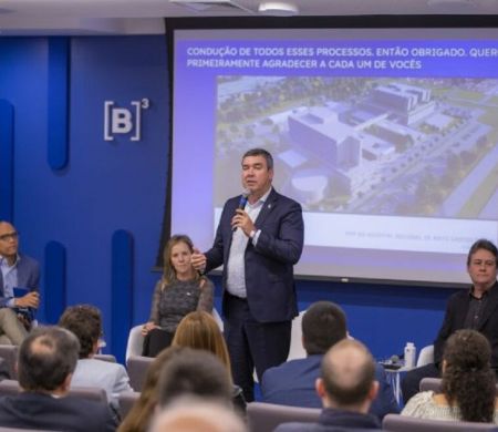 Riedel apresenta PPP do HRMS na B3 em São Paulo