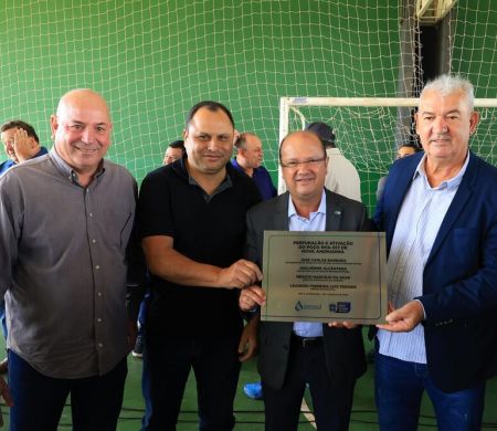 Sanesul entrega obras de saneamento em Nova Andradina e Anaurilândia