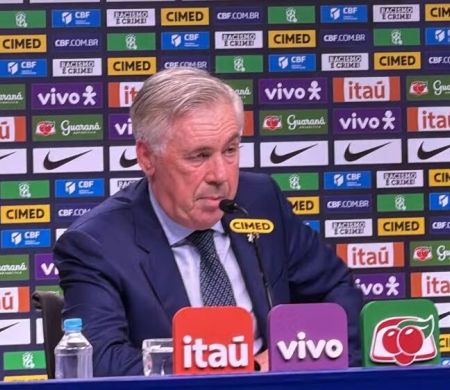 Ancelotti convoca Seleção para enfrentar Chile e Bolívia 
