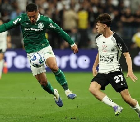 Corinthians busca empate, e Palmeiras fica no terceiro lugar do Brasileiro