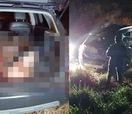 PRF descobre corpo de homem em porta-malas de carro na BR-463