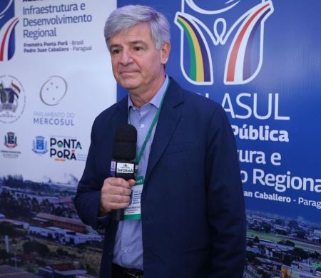 Sanesul destaca papel do saneamento na integração fronteiriça em evento do Parlasul  Sanesul destaca papel do saneamento na integração fronteiriça em evento do Parlasul