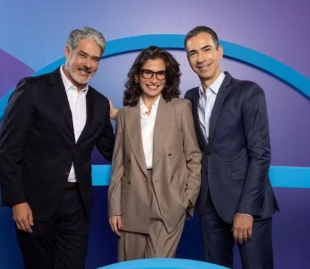 Bonner passará o bastão a Tralli e se despedir hoje à noite do JN  Bonner passará o bastão a Tralli e se despedir hoje à noite do JN