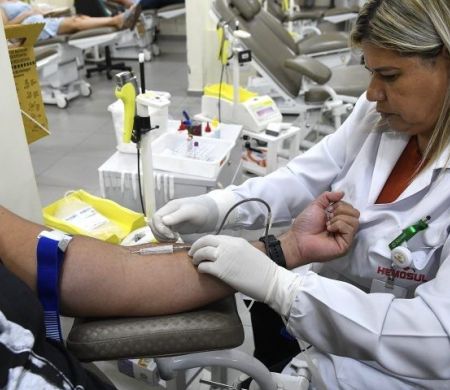 Hemosul pede apoio da população para estoque de plaquetas e sangue A+ e O+