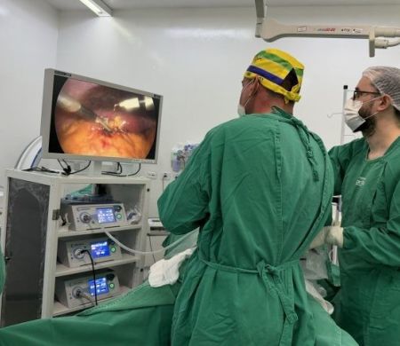 HR de Ponta Porã realiza 1ª cirurgia por videolaparoscopia