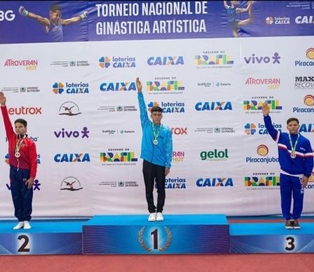 Atletas da Funesp conquistam pódio nacional de Ginástica Artística