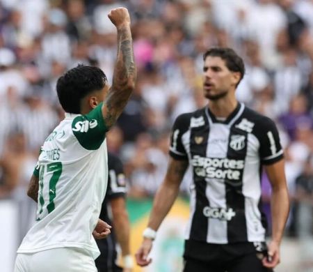 Palmeiras vence, termina como melhor vice e rebaixa o Ceará