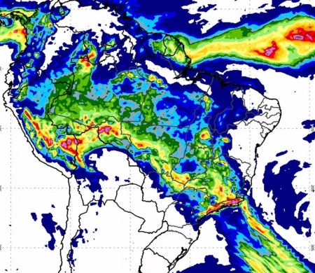 MS, mais 13 estados e o DF, estão na rota dos temporais nesta quarta-feira&nbsp;