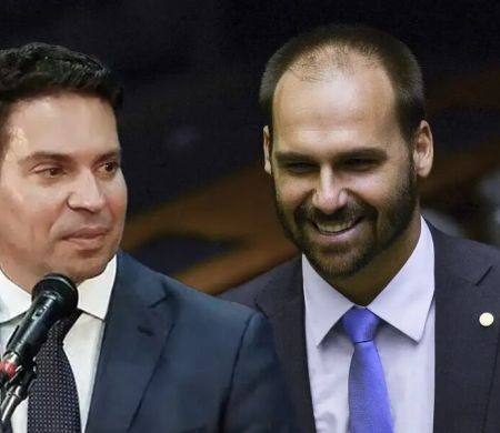 Mandatos de Eduardo Bolsonaro e Ramagem são cassados pela Câmara