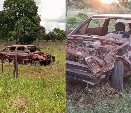 Capotamento na MS-497 deixa uma mulher morta