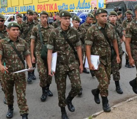 Começa hoje e vai até 30 de junho o alistamento militar de 2026
