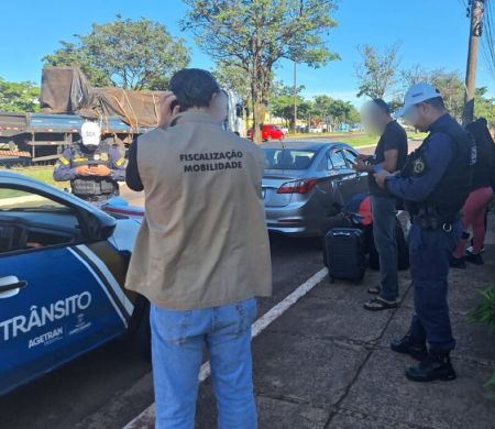Agetran reforça combate ao transporte clandestino na rodoviária