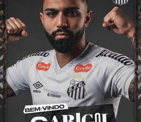 De forma oficial, Santos anuncia retorno do atacante Gabigol à Vila&nbsp;