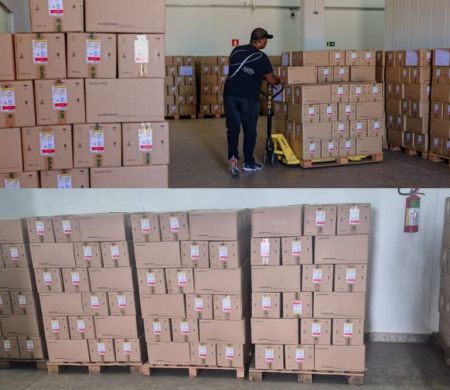 Rede de saúde de Campo Grande recebe medicamentos e insumos
