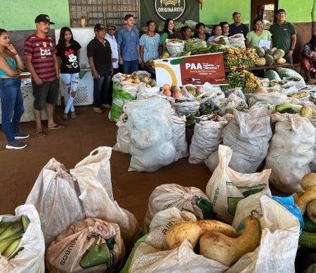 Dourados entrega mais 5 toneladas de alimentos do PAA Indígena&nbsp;
