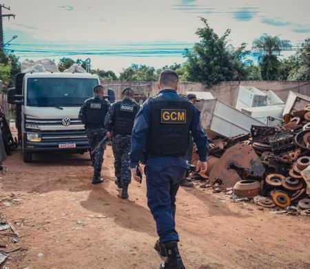 Ferro-velho vira alvo em megaoperação contra mercado de cobre roubado