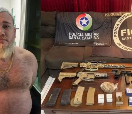 Membro de facção rival do PCC na fronteira do Paraguai é preso pela PF